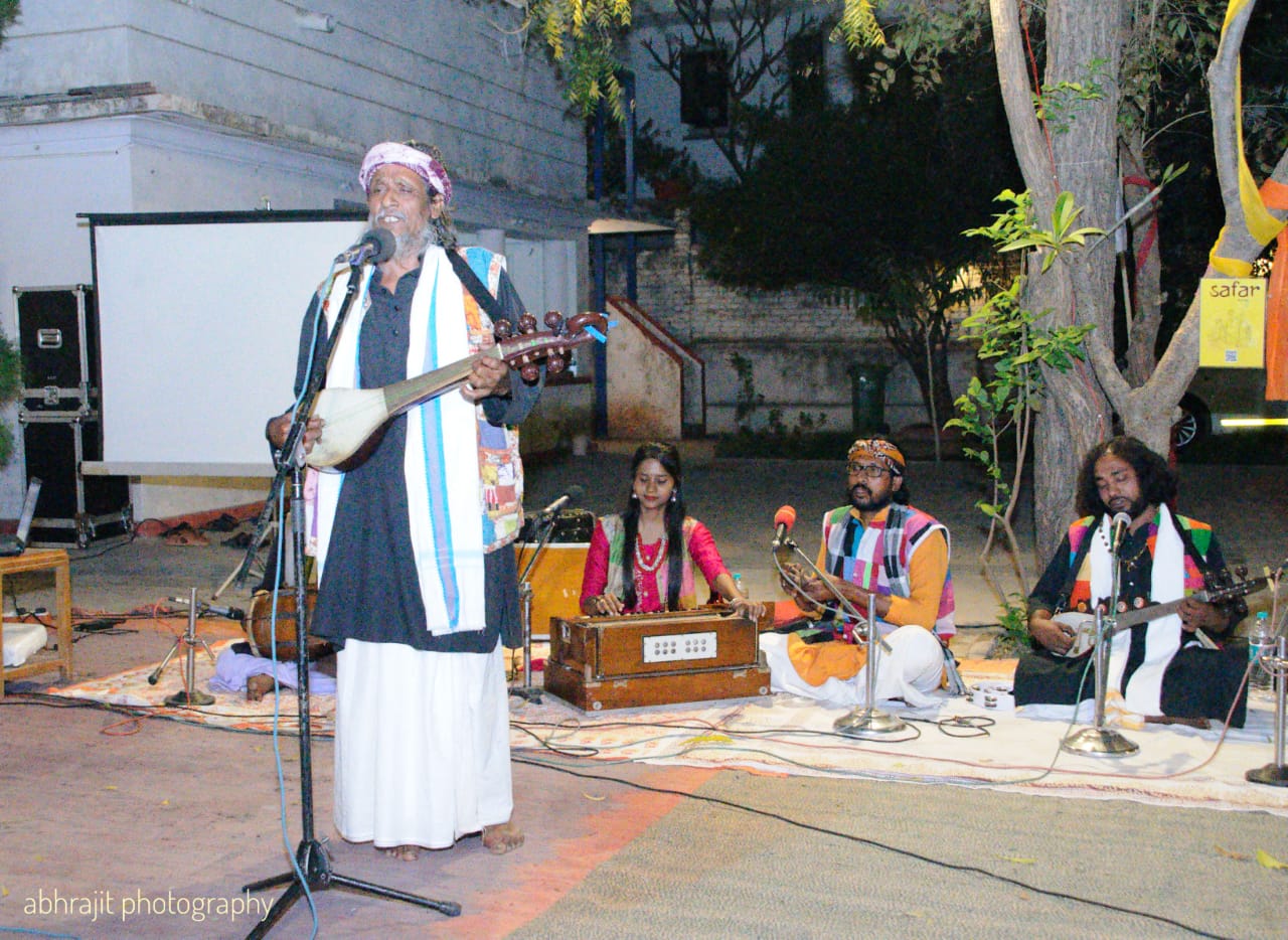 Baul Fakiri performance at Folk Safar Jaipur